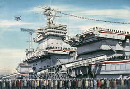 Commisioning, USS Dwight D. Eisenhower