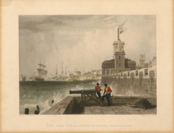 VIEW FROM THE SALUTING PLATFORM...