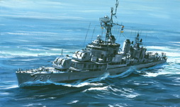 Destroyer at Sea