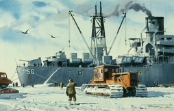 Docking The USS Arneb, McMurdo Bay