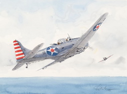 SBD-3 OF VS-5 OFF HORNET