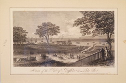 A View of the Port of Buffaloe on Lake Erie, 1815