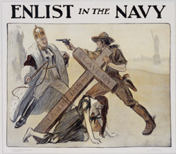 Enlist in the navy - Slavery - Barbarism