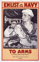 Enlist in the Navy- To Arms