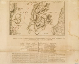 Expedition of the British fleet on lake Champlain