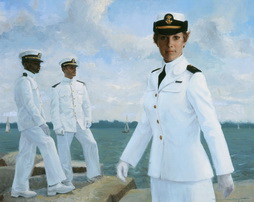First Woman Midshipman, Sandra Irwin