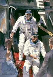 Gemini Astronauts - Pete Conrad & Gordon Cooper