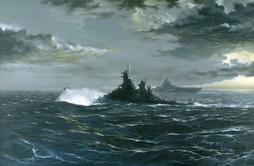 Guns of November, USS New Jersey