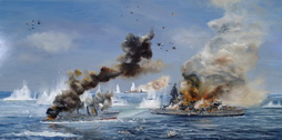 Sinking of INJ Mikuma 6-2-1942