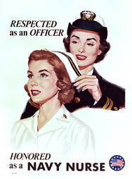 Respected as an Officer, Honored as a Nurse
