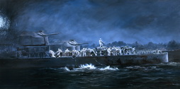 Ijn Supply Guadalcanal at Night