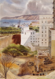 The Gully; Overlooking the Harbor
