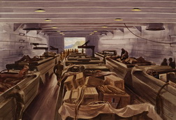 Interior of LST