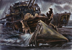 The Wreck in the Surf