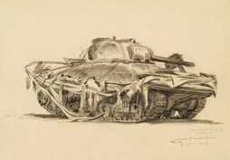 Wrecked Amphibious Tank
