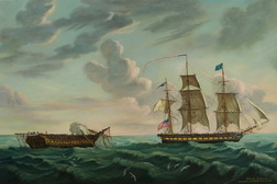 USF Constitution vs HMS Guerriere