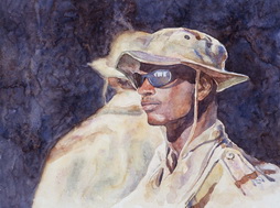 2003 Marine in Booney Hat