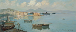 The Sixth Fleet In the Bay of Naples