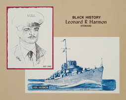 Black History; Leonard P. Harmon; Steward