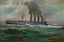 USS San Diego Sinking (CA-6)