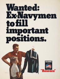 WANTED EX-NAVYMEN TO FILL IMPORTANT POSITIONS