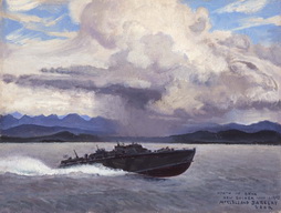North of Buna, View of PT Boat