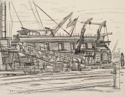 Stern Gangway, USS Constitution, Dry Dock