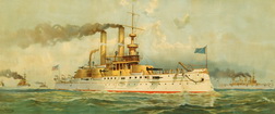 Ships of Great White Fleet - USS Iowa