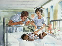 Pediatric Unit, US Naval Hospital