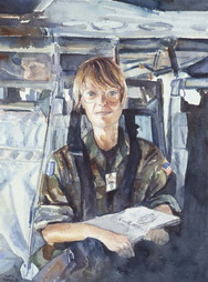 1996 Portrait of the Artist in Bosnia