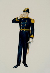 Rear Admiral in Special Full Dress Uniform