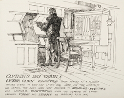 CAPTAIN'S DAY CABIN & AFTER CABIN