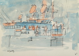 Close Aboard -- Sketch for 91-49-E