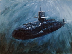 USS Snook (SSN 592) in Black Water Fast Attack