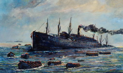 Sinking of the President Lincoln May 31, 1918