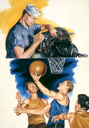 Seamen Working, Basketball G