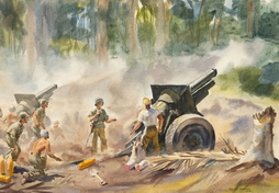 BOMBARDMENT, GUADALCANAL