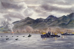 Attack at Dawn, Ormoc, USS Reid