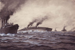 Sinking of Crusier Giuseppe Garibaldi