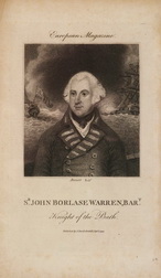 Sir Jophn Borlase Warren Knight of the Bath