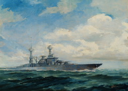 South Dakota Class Battleship