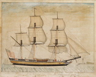 View of Mr. John Wilcock's Ship Pallas