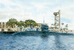 USS Los Angeles (SSN-688) at Pearl Harbor