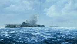 USS Yorktown Thru Ijn Periscope