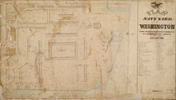 Plan of Navy Yard at Washington