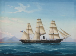 USS MARION (SL) IN THE BAY OF NAPLES