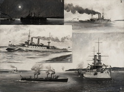 USS WISCONSIN, KENTUCKY, ALABAMA,