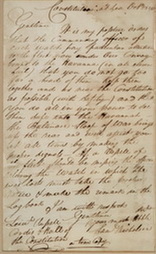 Constitution at Sea, Oct. 25, 1799 - Side 1