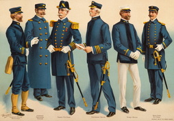 U.S. NAVY - UNIFORMS - 1899