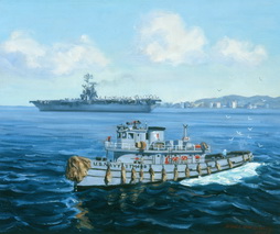 USS STANLY DD-478 Framed Navy Ship Photo Burgundy – Navy Emporium